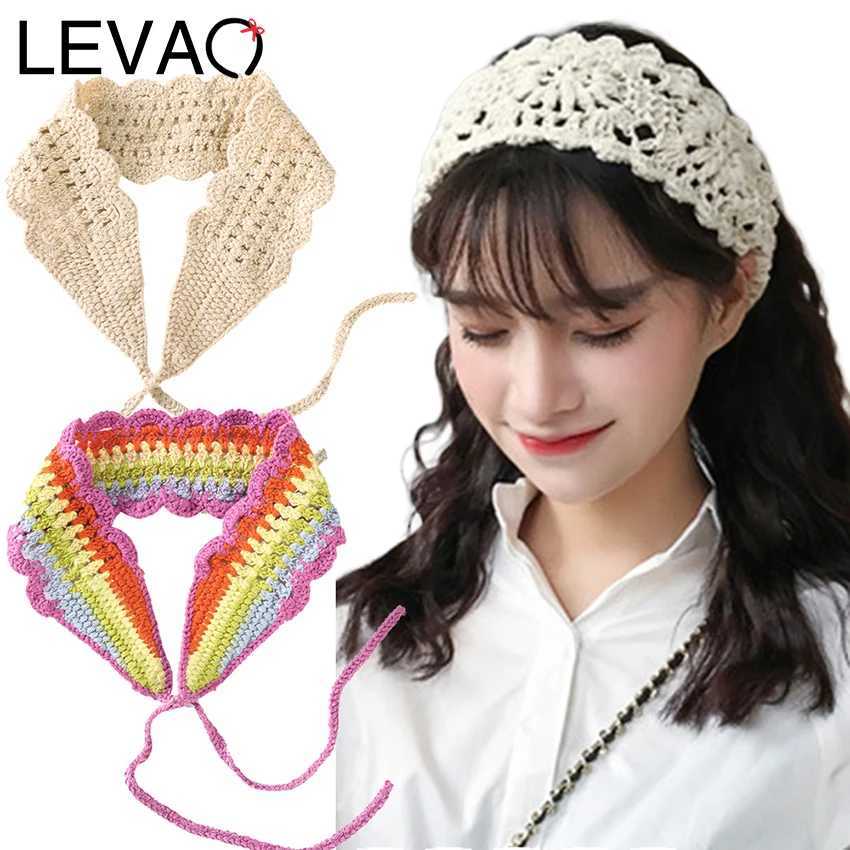 Levao Vintage Headscarf French Girl Parisian Hairbands Summer Headband New Arrival Hair Accessories Headwear V251022