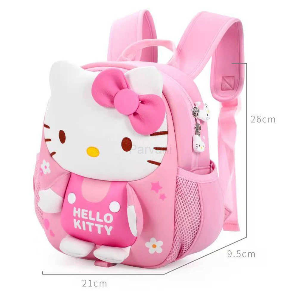 Sanrio Hello Kitty Childrens Kindergarten Schoolbag Girls Lightweight Antiwandering Bag Middle Class Backpack for School Entry L251022