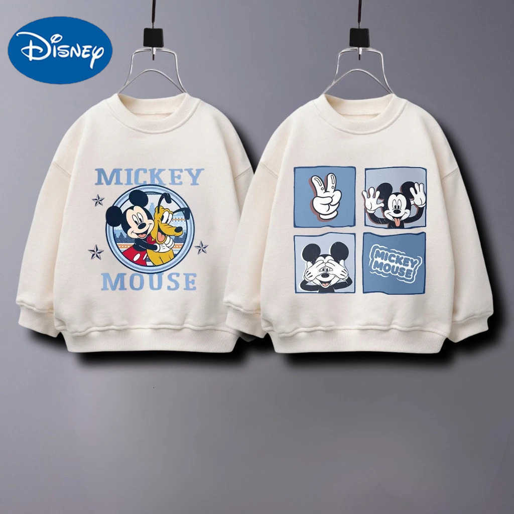 Disney Trendy Design Kids Clothes Long Sleeve Tops Hoodie For Baby Boy Autumn Clothing Cartoon Fashion Childrens Sweatshirt H251022