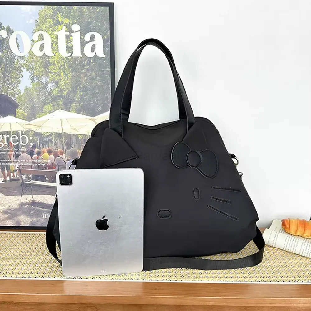 Sanrio Hello Kitty Travel Storage Bags Luggage Bags Suitcase Hanging Bag Handbags Women Fashion Satchel Portable Tote Backpacks L251022