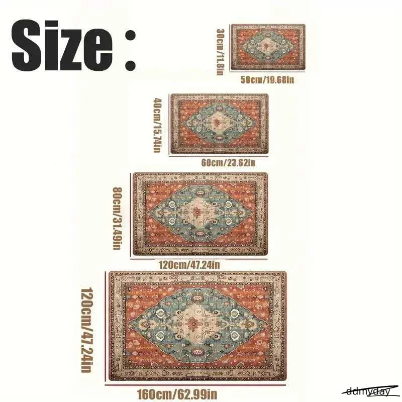 Living Room Carpet Black Area Rug: Soft, Non-Slip Floor Mat For Bedroom, Kitchen, Coffee Table - Washable And Durable Ddmyday