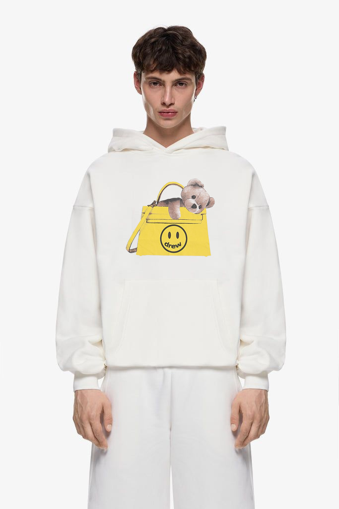 Drew House Smiling Face Bieber Bear Bag Print Hoodies