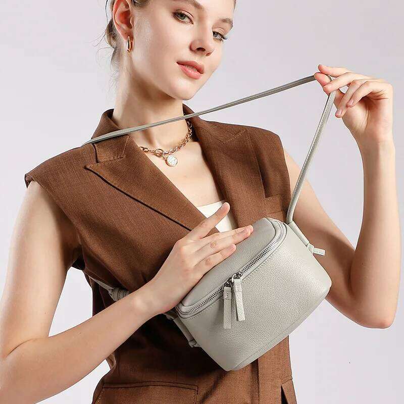 Jonlily Women Genuine Leather Shoulder Female Handbag Totes Casual Crossbody Bag Small Daybag Mini Purse -Kg2010 Suotong1022