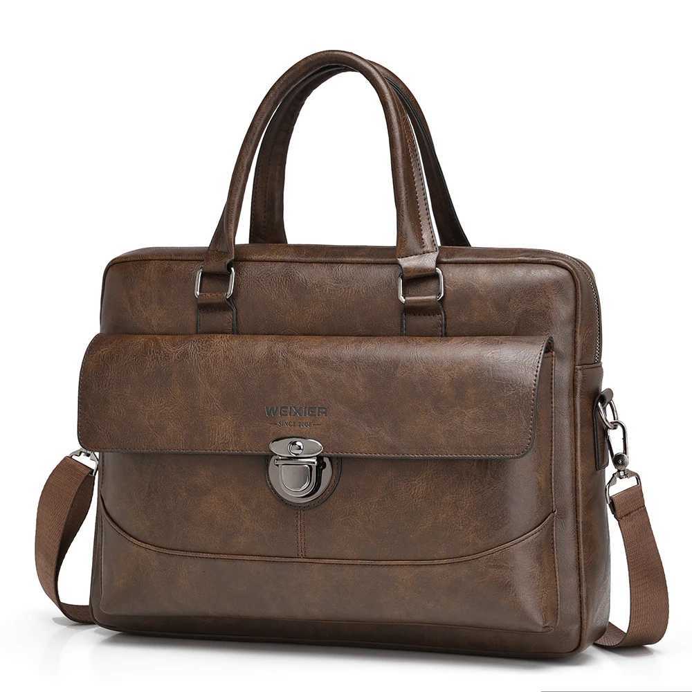 2025 New mens handbag luxury large capacity briefcase laptop bag mens business travel Tote Bags shoulder Crossbody Bag W251022