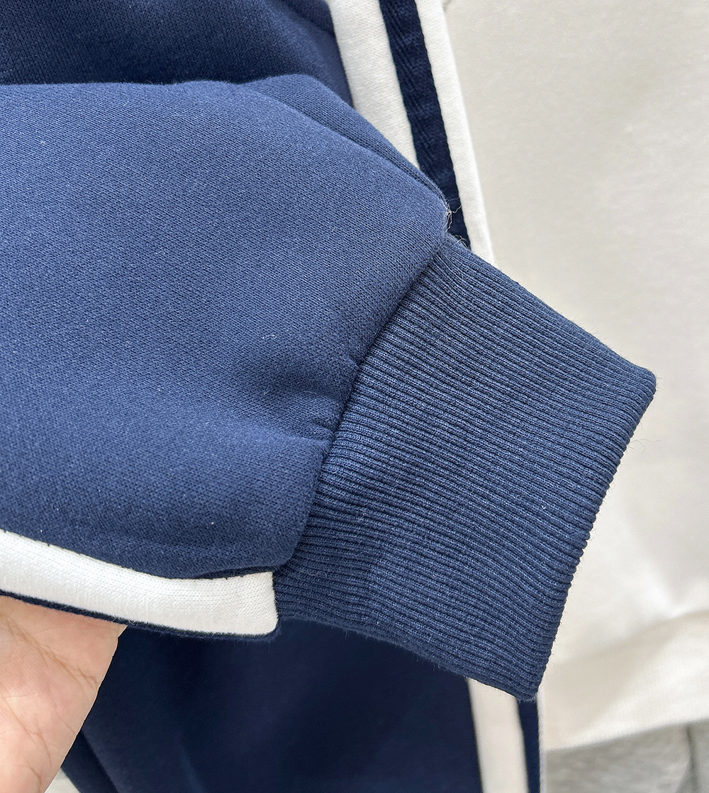 2025 Boys' Fall Hoodie Set New Trendy Kids' Outfit for Toddler & Older Children (Spring & Autumn) Pullover Sweatshirt