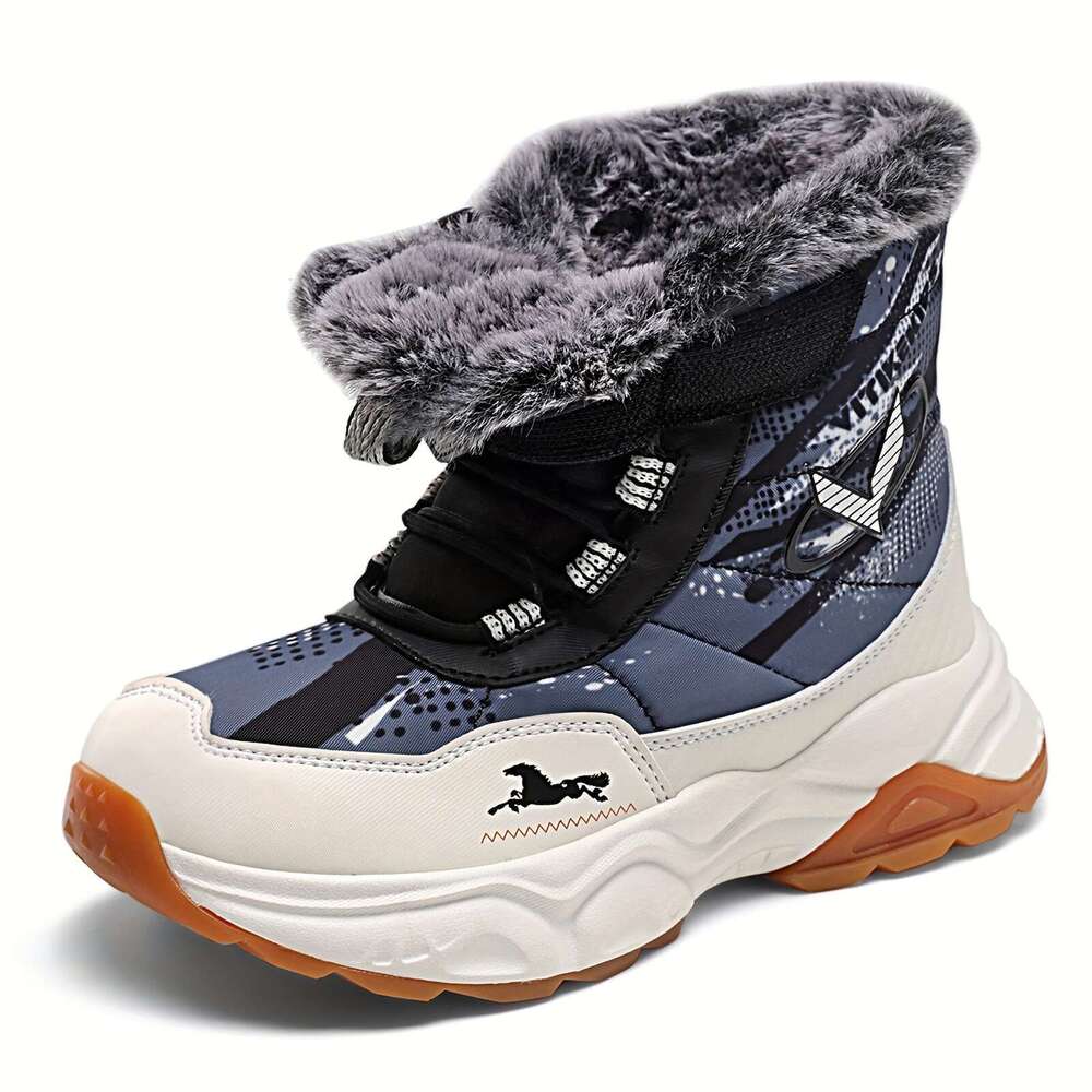 Women's Snow Non-Slip Warm Long Thick Bottom Hiking Boots Winter