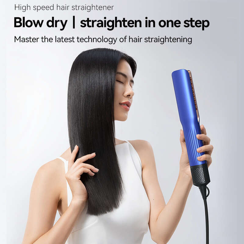 Famous Brand Designer Negative Ion Brushless High Speed Power Hot Air Comb Straightener Hair Dryer Dual Use For Dry And Wet Constant Temperature