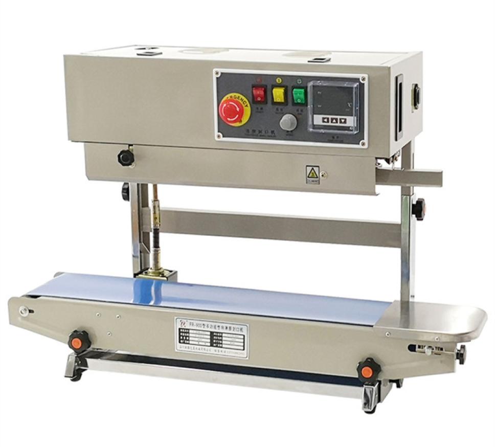 Automatic FR900 Vertical Continuous Band Sealer Film Sealing Machineheat sealer1646392
