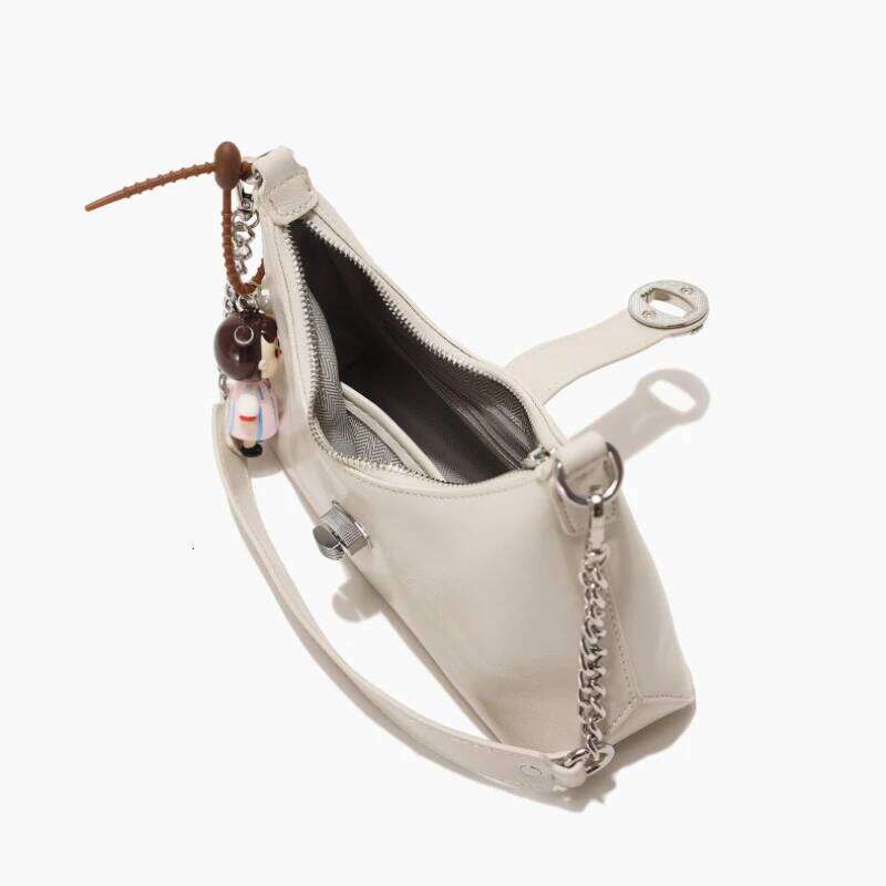 Retro Solid Color Female PU Leather Shoulder Fashion Women's Chain Handbags Casual Designer Hobos Underarm Bag Suo251022