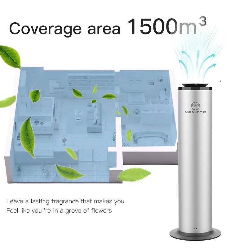 500ML Perfume Aroma Diffuser Home Flavoring Air Freshener 500m Bluetooth WIFI Scent Diffuser Machine Essential Oil Diffuser W251022