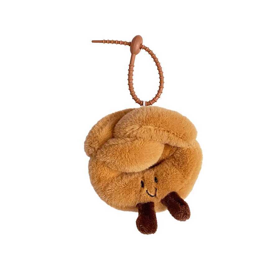 Womens Bag Pendants Cartoon Bread Funny Cute Kawaii Sweet Bag Accessories Girl Fashionable Trendy Popular Versatile Keychains J251121