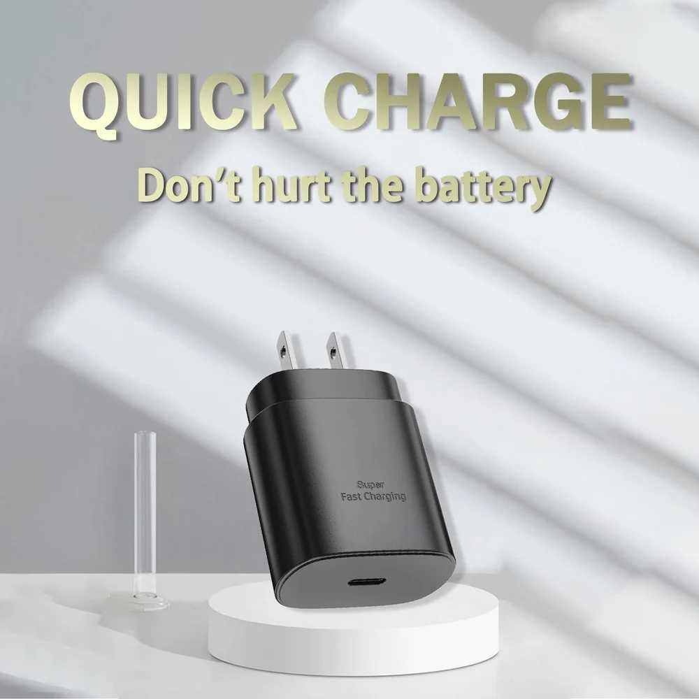 50x Lot 25W Type C USBC Super Fast Wall PD Charger Block For S20 iPhone 15 J251114