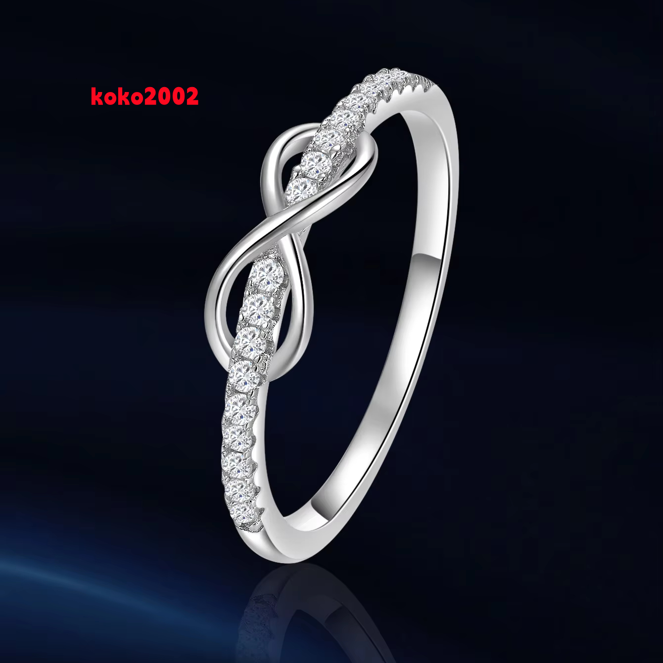 Luxury D Color Lab Grown Diamond Ladies Ring Fine Jewelry 925 Sterling Silver Women Moissanite Finger Ring