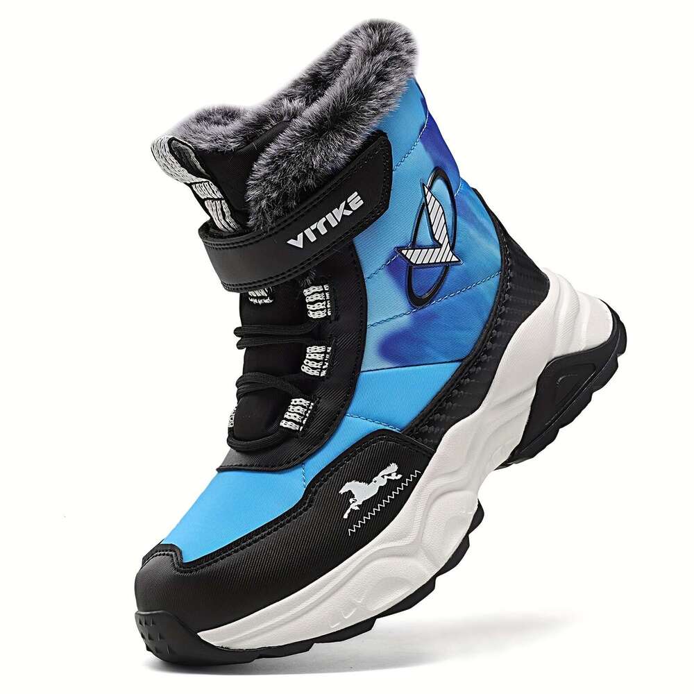 Women's Snow Non-Slip Warm Long Thick Bottom Hiking Boots Winter