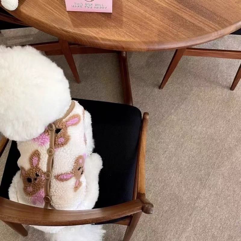 T1779 Puppy Dog Clothes Autumn and Winter 2025 New Pet Teddy Bichon Schnauzer Kitten Small Puppy Winter