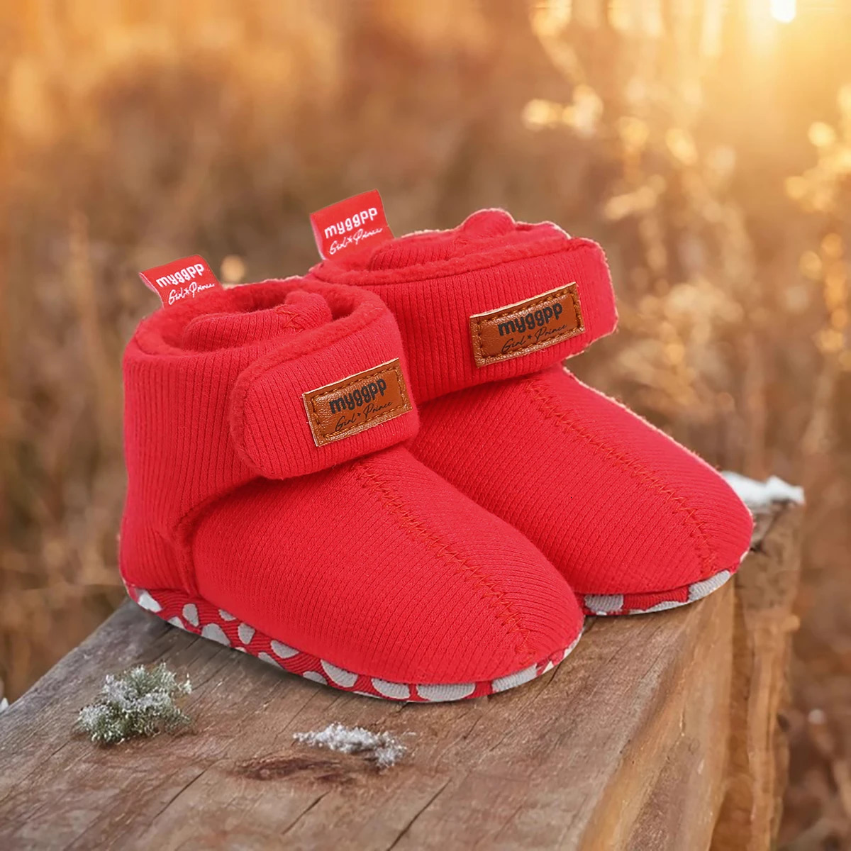 born Baby Boy Girl Soft Fleece Booties Stay On Infant Slippers Socks Shoe Non Skid Gripper Toddler First Walkers Winter Ankle 251022
