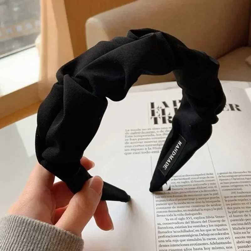 Fashion Hair Hoop Hair Bands Flower Solid Color Headbands Designer Wide Hairband Hair Accessories Headwear for Women Girls V251022