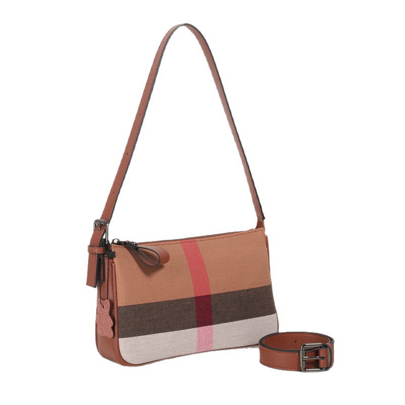 Designer free shipping Plaid tote bag women bag shoulder bag crossbody bag versatile large capacity handbag absorbent white