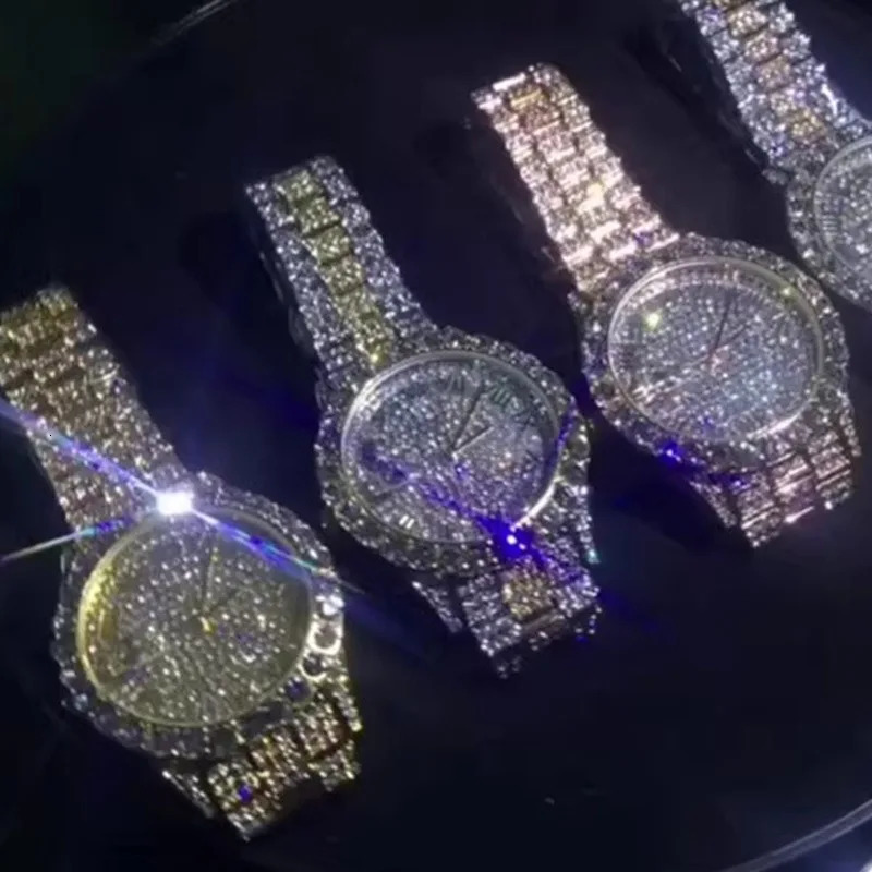 Diamond Watch for Women Elegant Quartz Steel Bracelet Watches Ladies Zircon Crystal Fashion Wristwatch Clock 251021