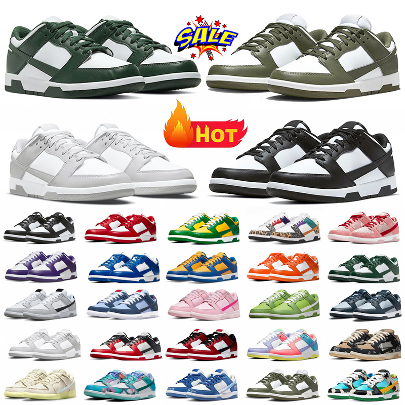 Designer Shoes Men Women Sneakers Triple White Black Grey Fog Orange Pink University Blue Red Green Red Hiking Outdoor Mens Sports Trainers 36-45