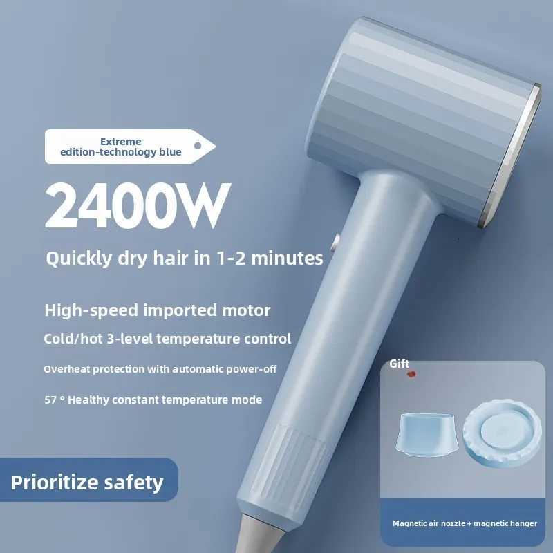 High Speed Electric Turbine Airflow LowNoise Constant Temperature Fast Drying Hair Dryer EUUSUKAU Plug for Home SalonsXJ251022