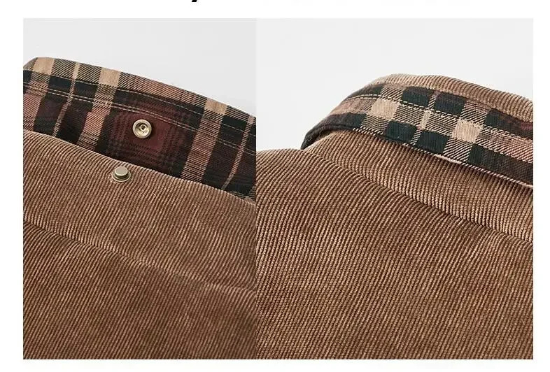 Men Plaid Shirts Winter Jackets Fleece Warm Shirts Coats High Quality Men Cotton Fit Business Casual Outerwear Shirts Jackets 4251022