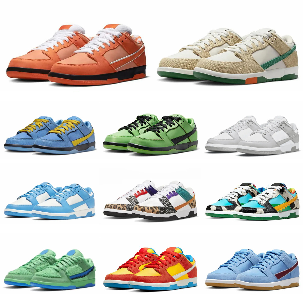 Trainers Low Orange Lobster Sports Shoes Designer Mens Women Pandas Jarritos White Black Los Angeles Outdoor Grey Fog Bart Simpson Mummy Phillies Tennis Sneakers G3