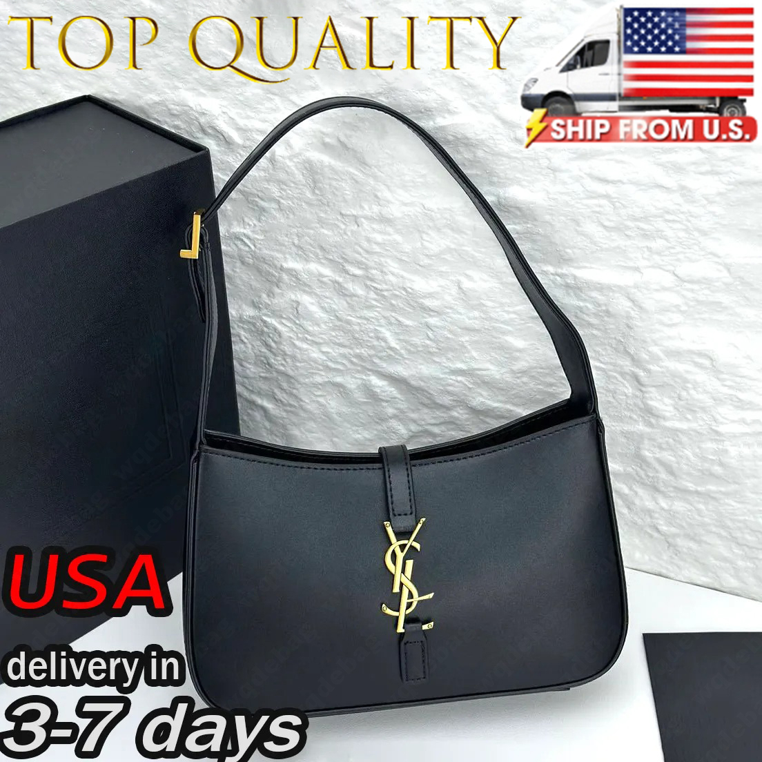 Brand Tramp Bag Designer Bag Shoulder Bag Classic Stitching Texture Luxury Bag Letter Matching Same Color Chain Fast Delivery Quality Envelope Bag With Box Wallet
