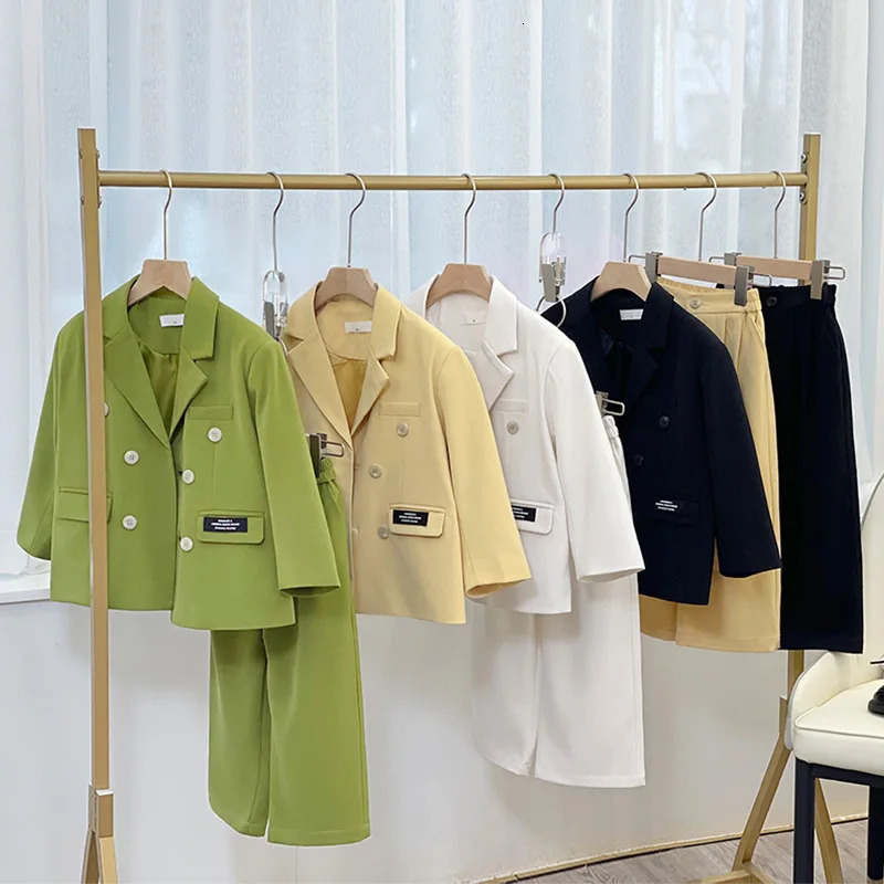 Suit for Boys Fall Casual Children School Uniform Outfits Handsome Kids Host Performance Costume 8 10 Y Boy Birthday Blazers Set 251021