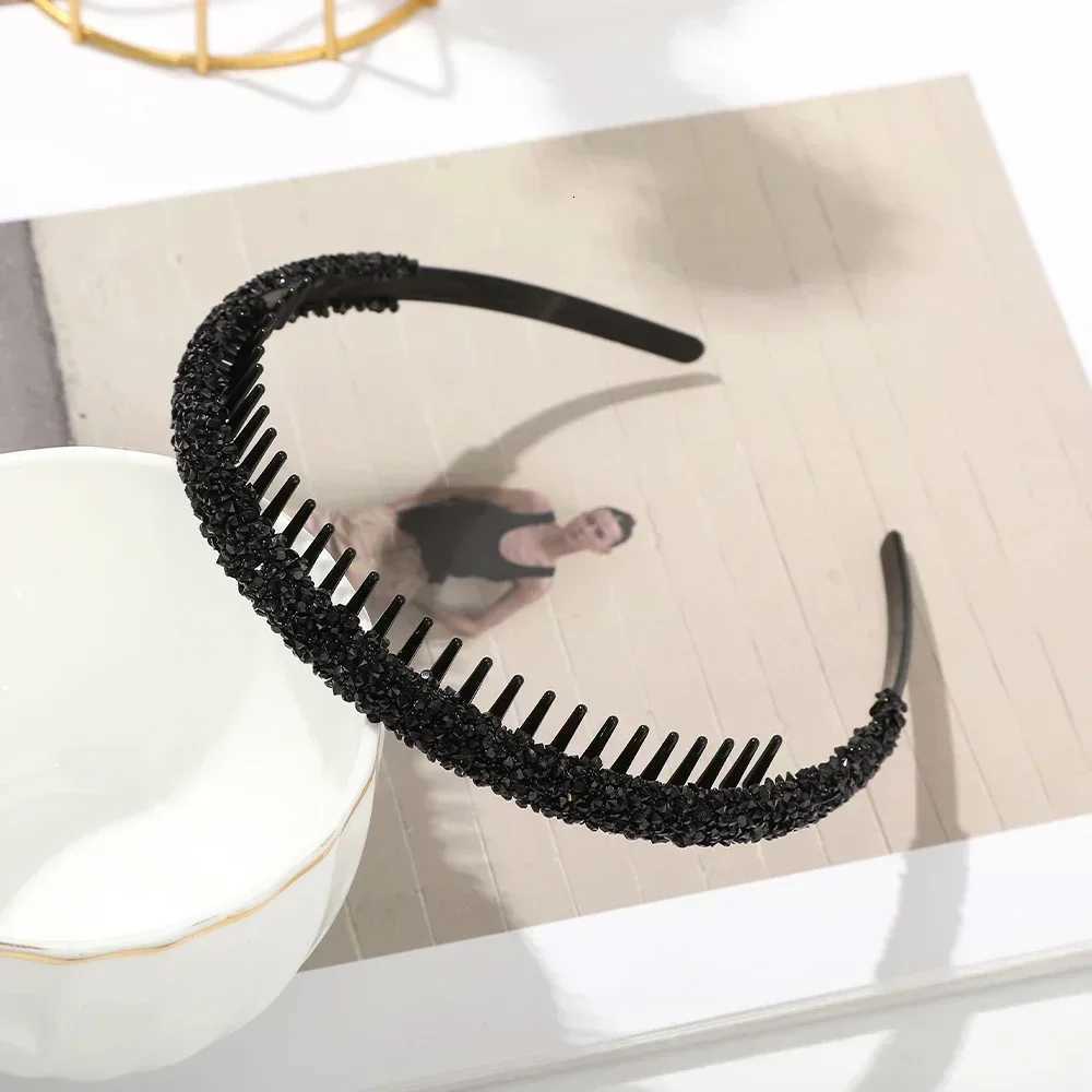 Women Rhinestones Antislip Hairband For Women Sweet Hair Decorate Crystal Headband Hair Band Hoop Fashion Hair Accessories V251022