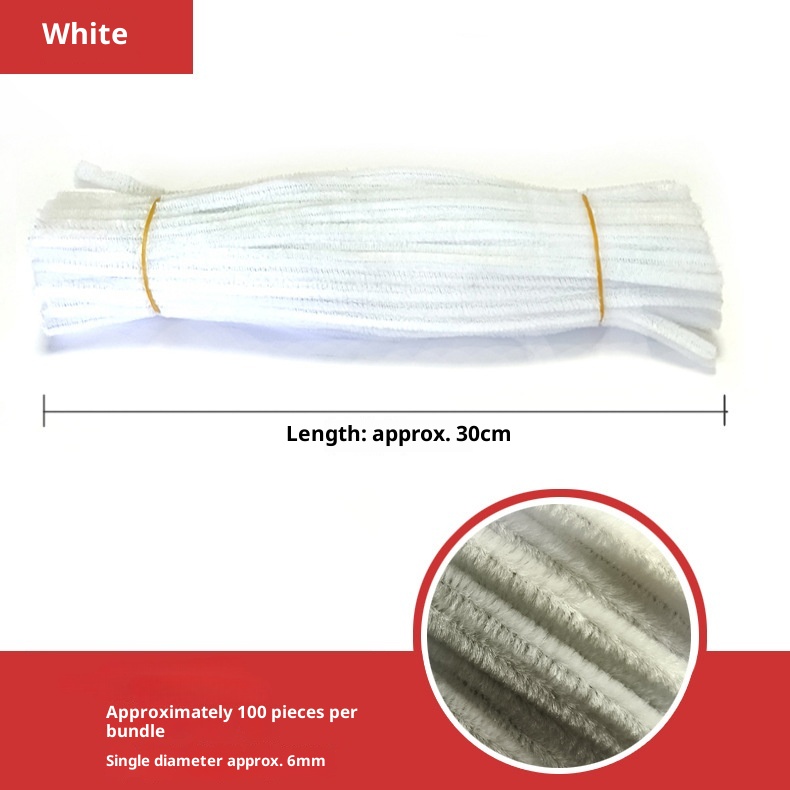 Colorful Glittery Wired Ribbon Strips for Creative Craft Projects During Holidays