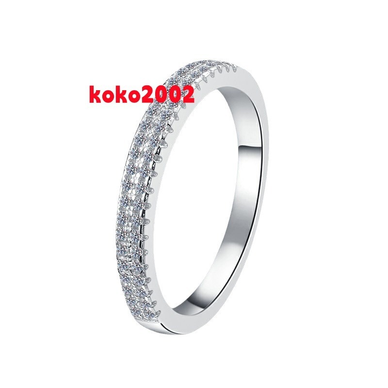 Sterling Cut Moissanite and Diamond Wedding Rings Unique Quality Silver Bands with Sellers