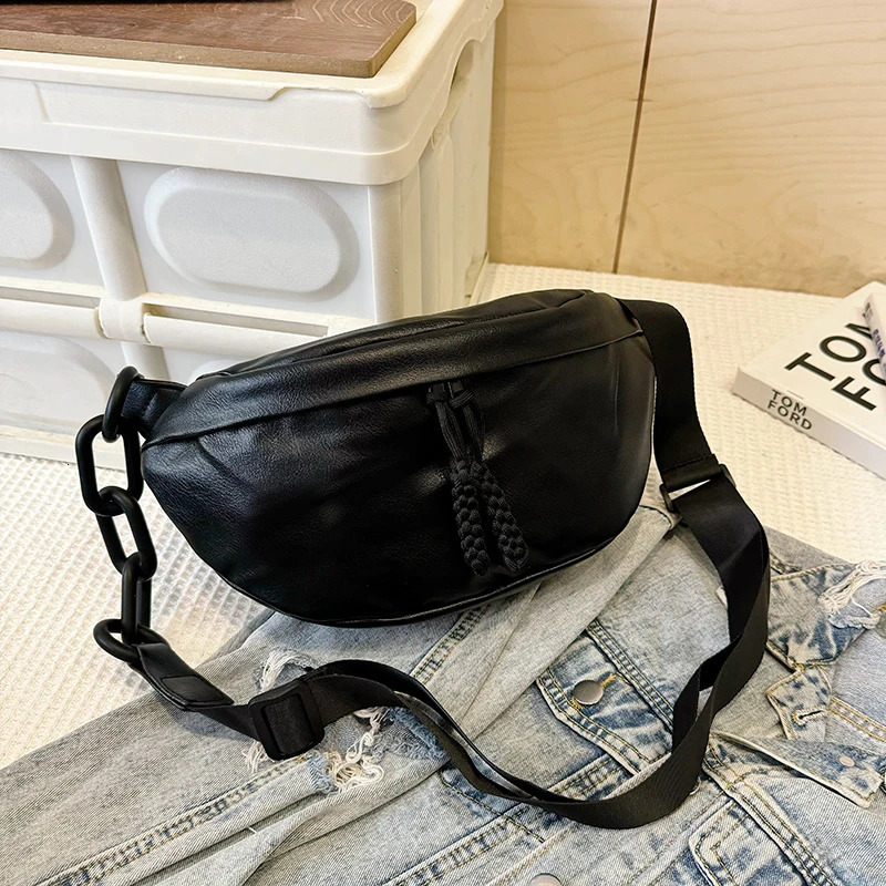 y Female Belt Bags Fashion Leather Fanny pack High quality ner Shoulder Crossbody Chest Handbags Ladies Waist Bag 251014