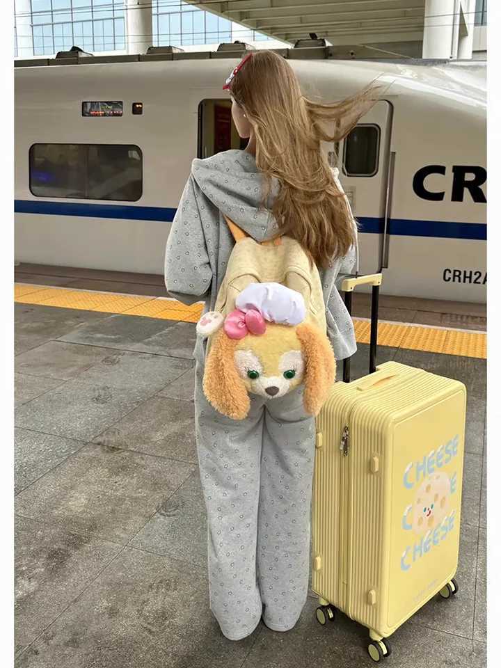 Japanese and Korean students printed cardigans hoodies sportswear spring and autumn lazy style comfortable to wear twopiecT251022