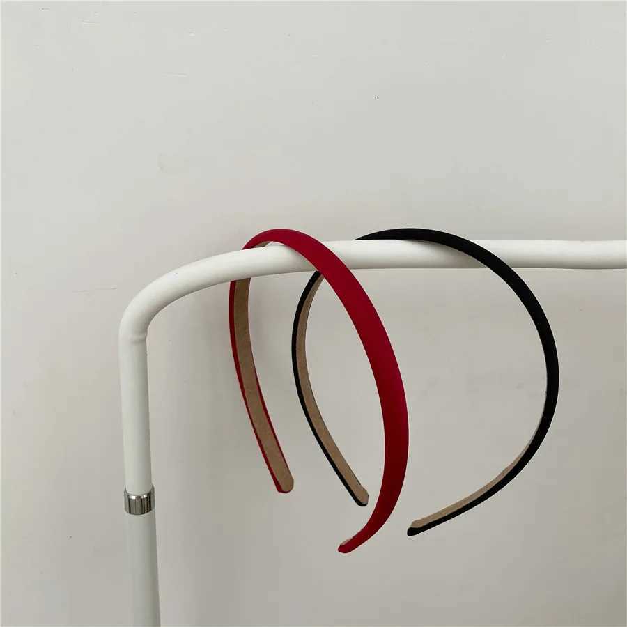 Women Suede Headband Retro Hairbands for Women Girls Solid Color Hair Band Female Hair Accessories Handmade Head Hoop Bezel V251022