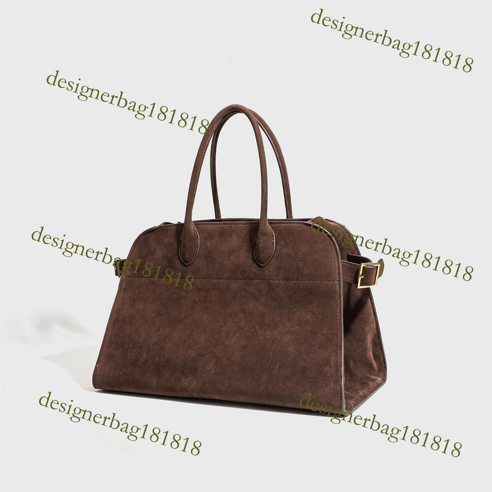 designer bag tote bag Suede Cowhide Melad Style Commuter Women's Large Capacity Handheld Tote Bag