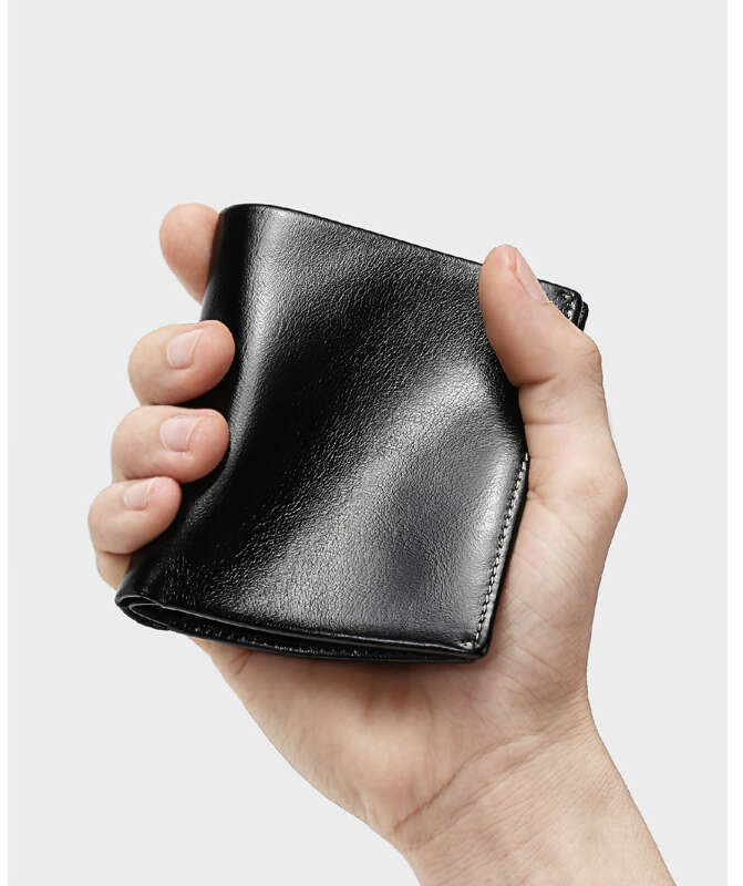 Luxury bag High Version Men s Premium Feel New Multi Card Slot Genuine Leather Short Wallet Business Coin Purse
