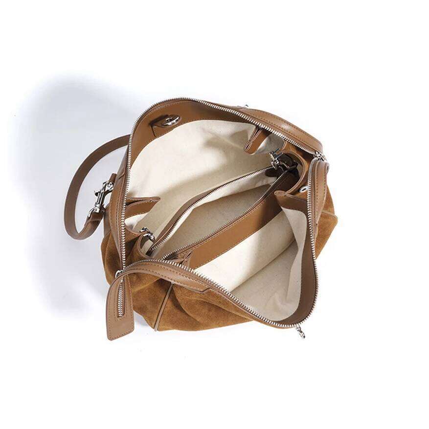 Designer Luxury Trendy Suede Leather Crossbody Bag For Women Designer Small Shoulder Purse High Quality Chic Messenger Bags