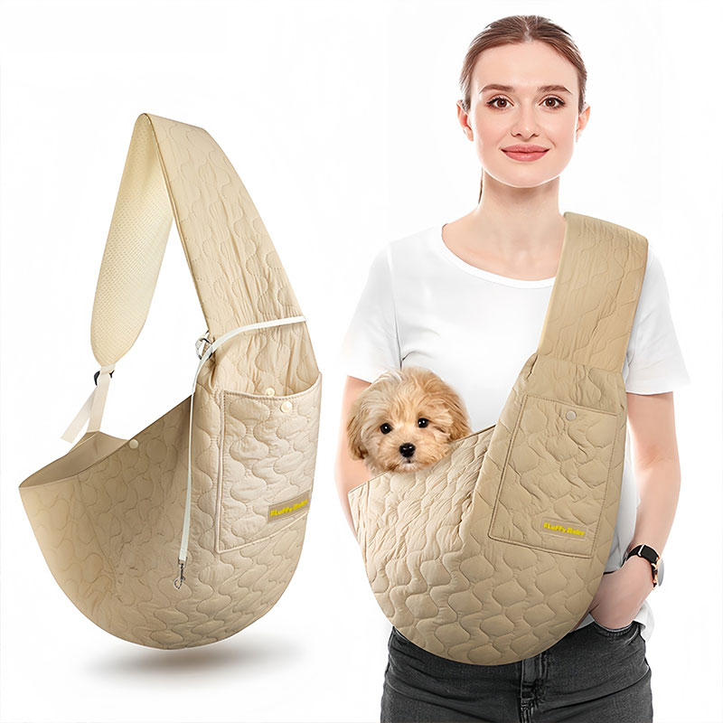 Designer Doggy Crossbody Bag for Outings, cat carrier, Pet Dog Bag, Lightweight Single Shoulder Bag Dog travel bag fashion