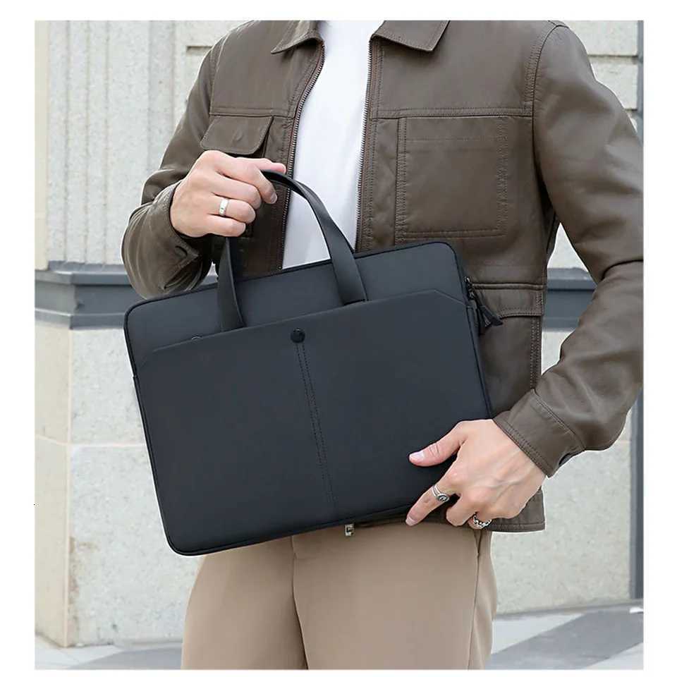 New Business Commuter Laptop Bag 1415 Inch Waterproof Crossbody Bag Handheld Briefcase W251022