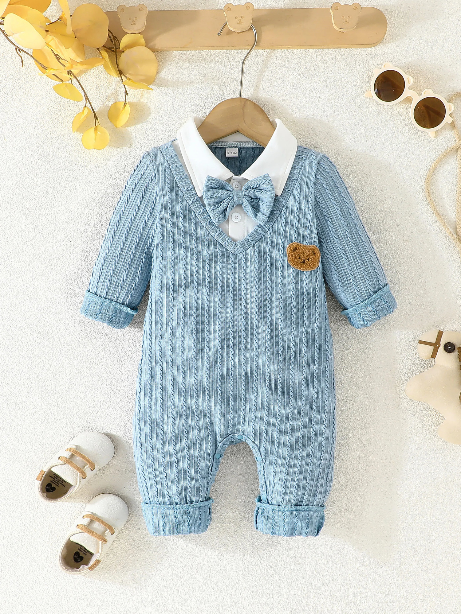born Baby Clothes 0 to 12Months Tiny Button Onesies For Boys Girls Long Sleeve Infant Romper Toddler Jumpsuit 251022