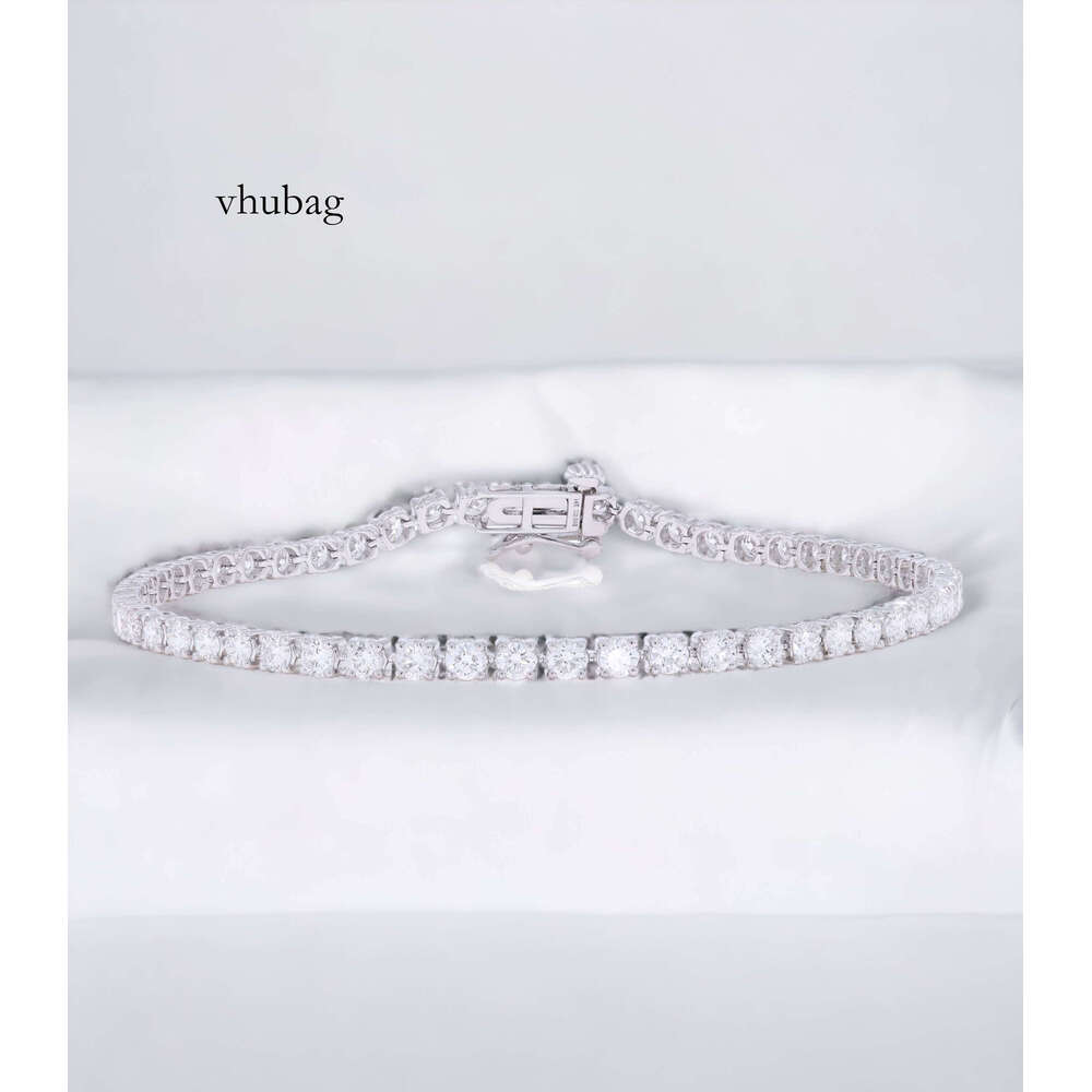 Affordable Charm 1.00Ct Round Diopside Tennis Bracelet Sterling Sier