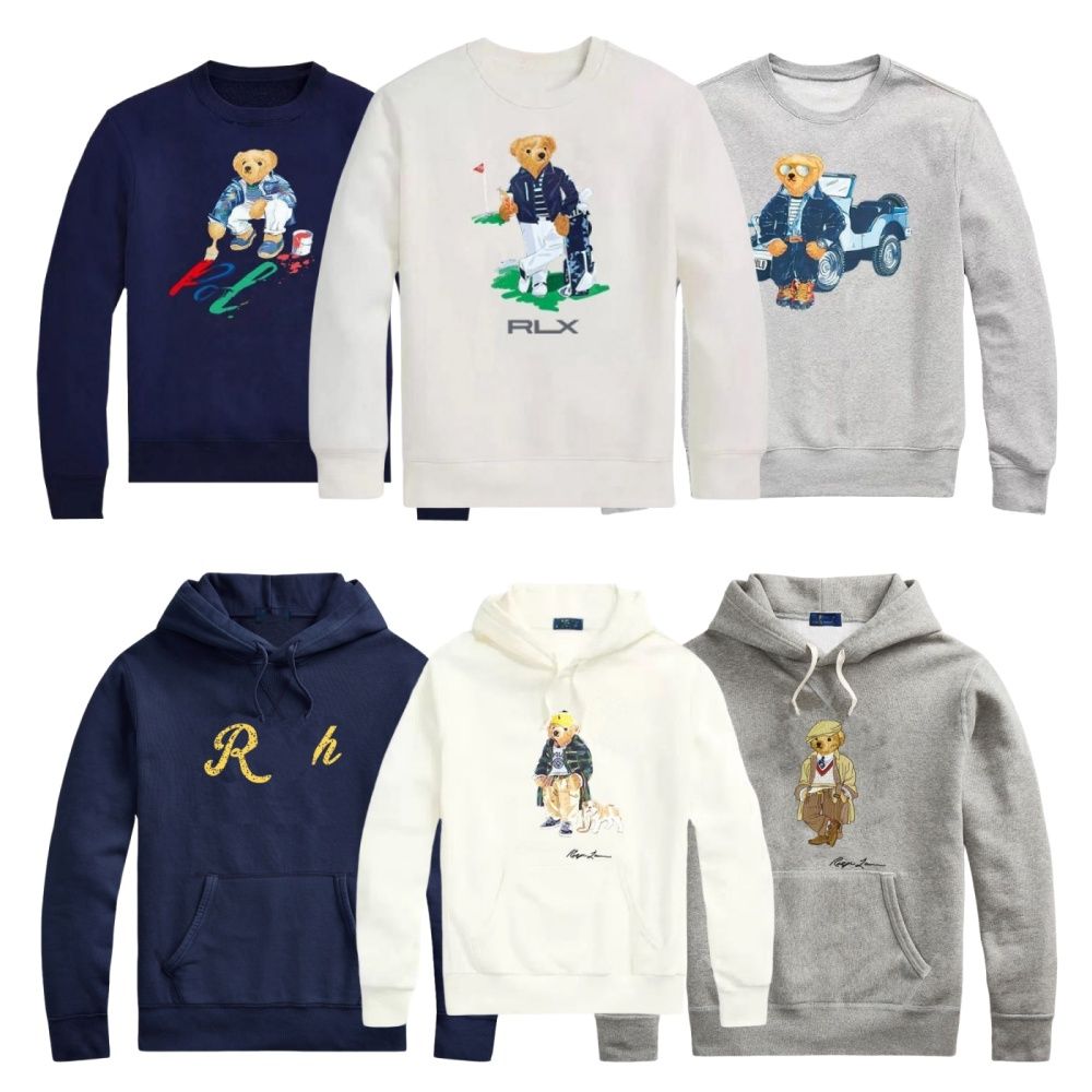 Bear hoidies designer mens hoodies sweatshirts hip hop hoodie woman Jacket pullover hooded long sleeve cardigan Loose man hoody clothing casual Hoodie