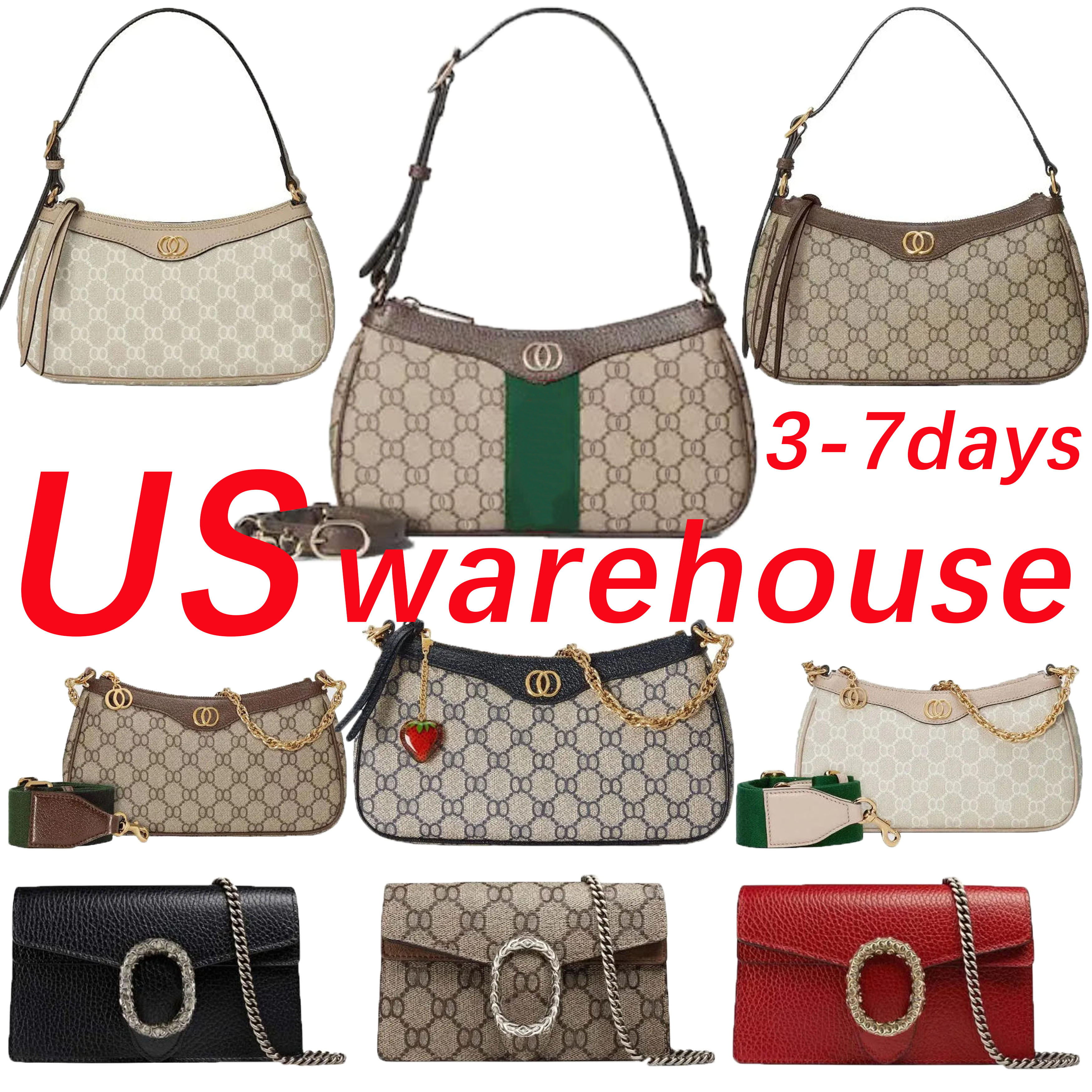 Designer Bag Shoulder Bag ophidia Crossbody Luxury Bag Wallet High Quality Handbag Ladies Fashion Brown Fashion Handbag Printed Outdoor Bag Underarm Crossbody