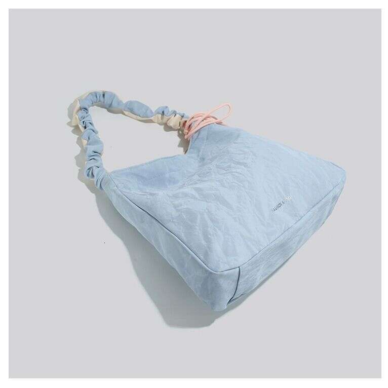 Niche Design Tote High-End Light Large For Women 2025 New Korean Version Simple Shoulder Crossbody Drawstring Bag