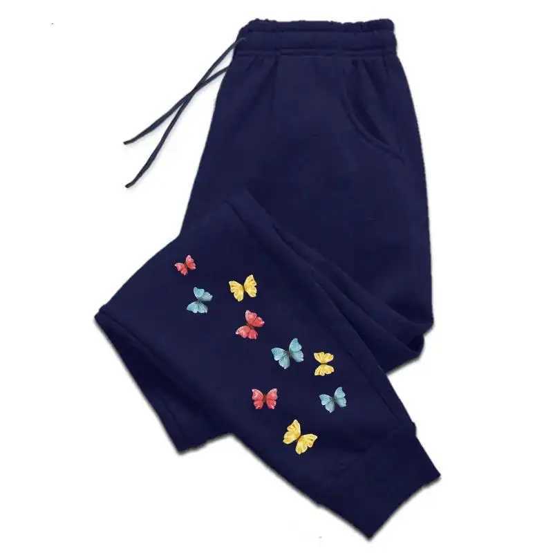 Womens Sweatpants Butterfly Printing Daily Casual Trousers Sports Jogging Pants Versatile Hot Sale Sweatpants 2025 Style PopularT251022