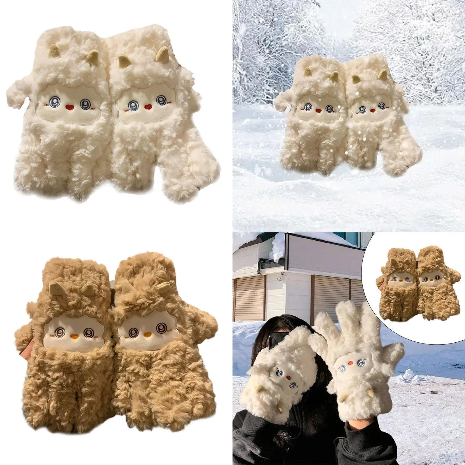 Winter Gloves for Women Lightweight Skin Friendly for Girls Cold Weather Gloves 251021