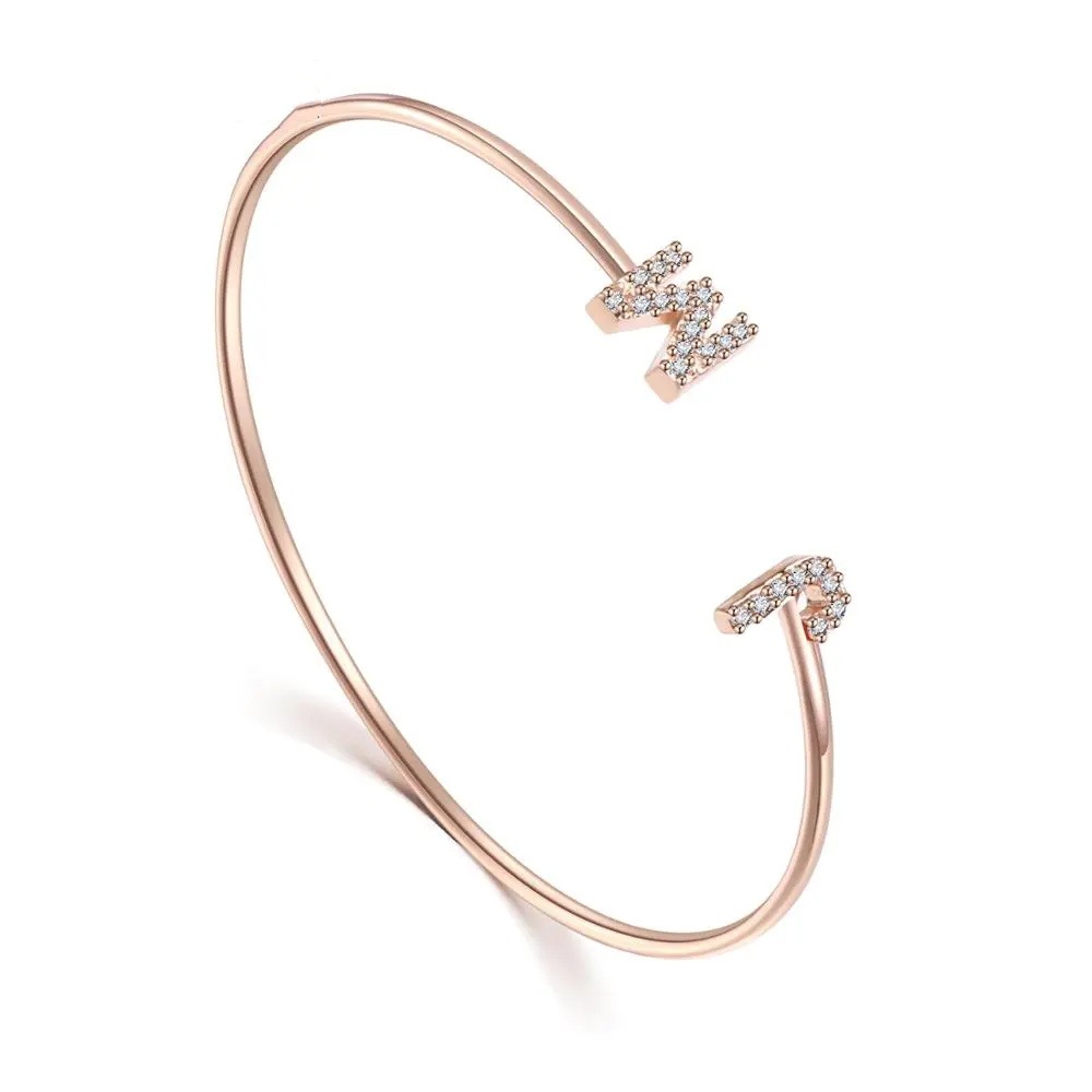 Bracelet designer Minimalist retro diamond studded titanium steel bracelet plated with 18K gold zircon charm bracelet free shipping bracelet for women