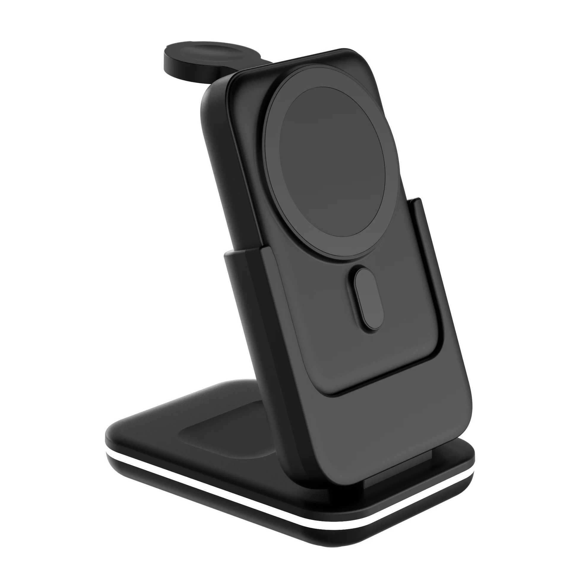 Portable 5000mAh Power Bank 3 in 1 Wireless Charging Station for IPhone IWatch Galaxy Watch for Phones Airpods J251114