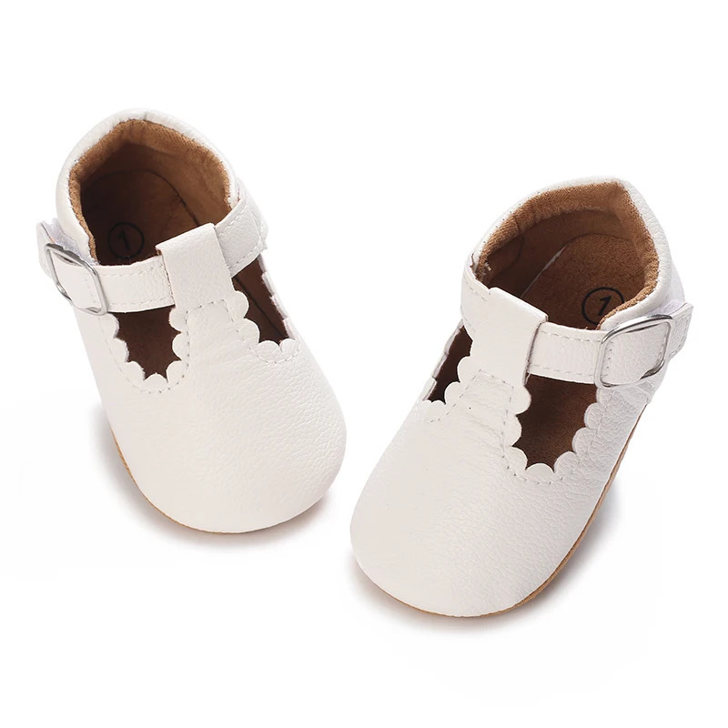 Offtheshelf baby shoes children girls and boys sports toddler nonslip softsoled PU leather for 018 months 251022